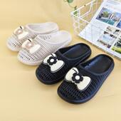 外穿网红可爱不臭脚洞洞鞋 夏季 乳胶包头拖 女2025新款 越南橡胶拖鞋