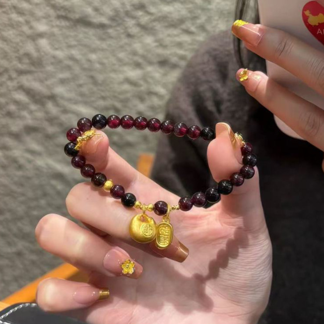 小胖福新中式招财纳福手链女ins高级感古风设计气质手串闺蜜礼物