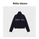 毛衣 bloom韩国小众Matinkim高领拉链针织拉链开衫 现货 fletta