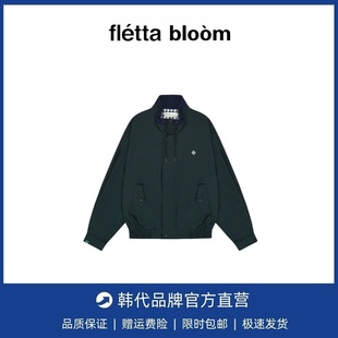 工装 bloom两面穿复古夹克外套女秋季 fletta 宽松休闲上衣 现货