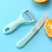 水果蔬菜削皮器双头削皮刀土豆胡萝卜橙子去皮器厨房用品