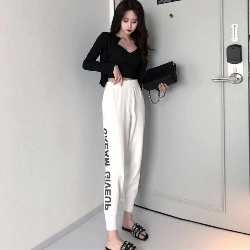 早秋款网红洋气上衣2019新款街拍酷韩版很仙两件套装裤女初秋成熟