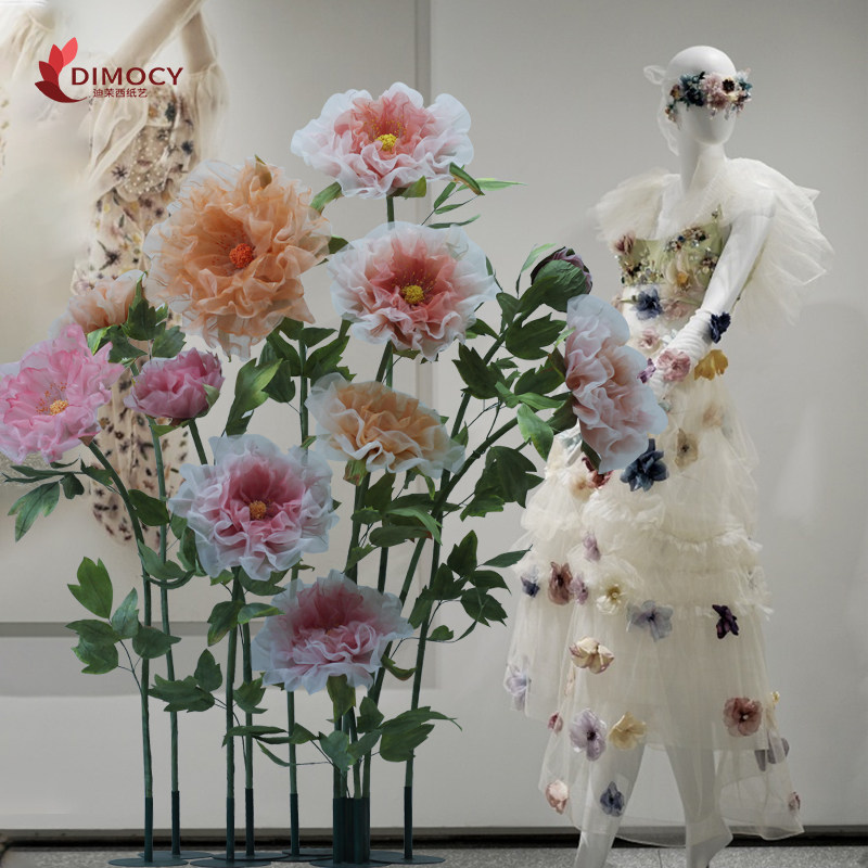 商场橱窗婚纱婚礼婚庆美甲店美容院装饰布景专柜品牌秀场发布景