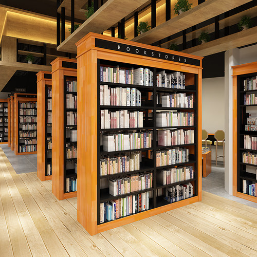 图书馆书架钢制学校西西弗书店