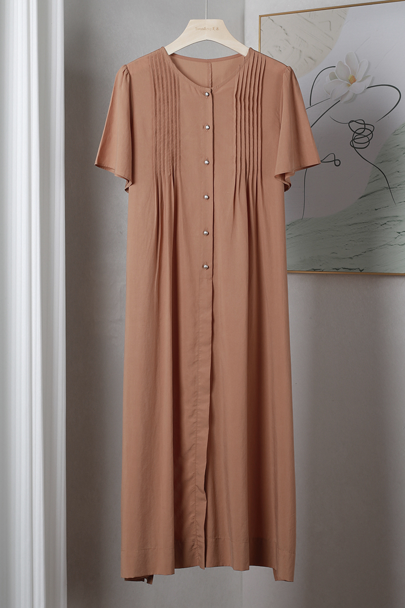 气质简约直筒天丝纯色腰带