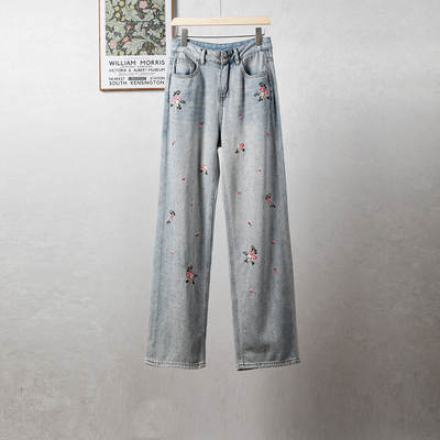 直筒裤长裤常规棉2024秋季