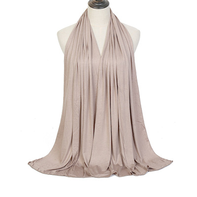Jersey Pashmina Women Headwrap 女包头长巾丝光棉盖头 175X75CM