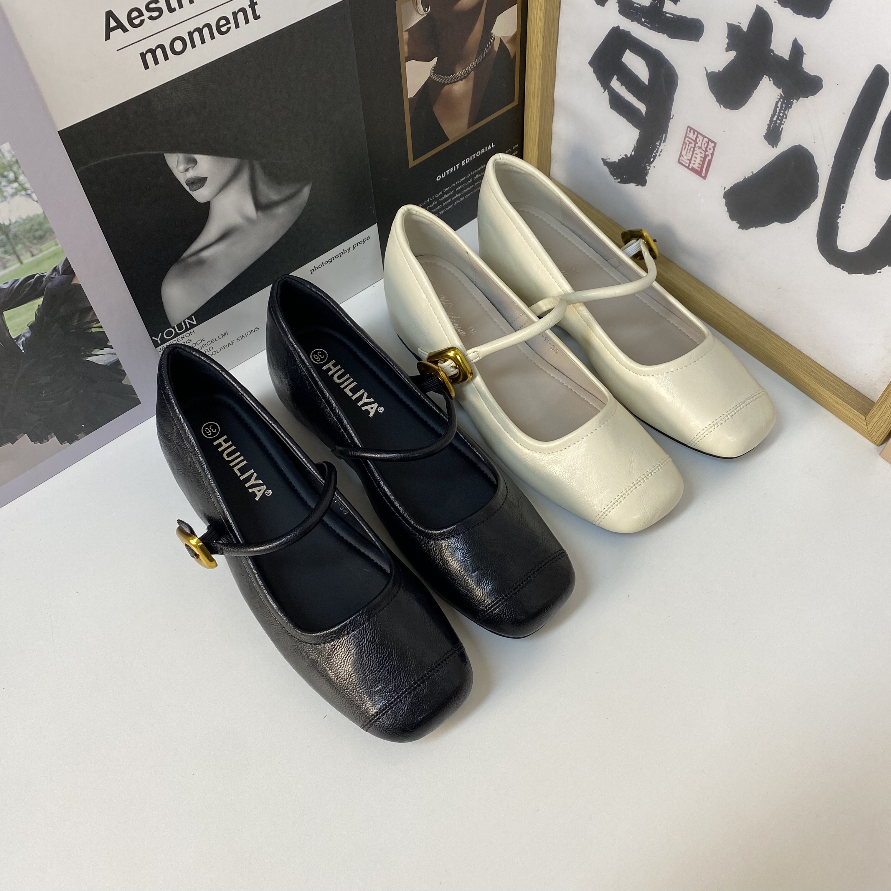 内增高玛丽珍女鞋2025新款春秋季时尚百搭配裙子女鞋法式浅口单鞋