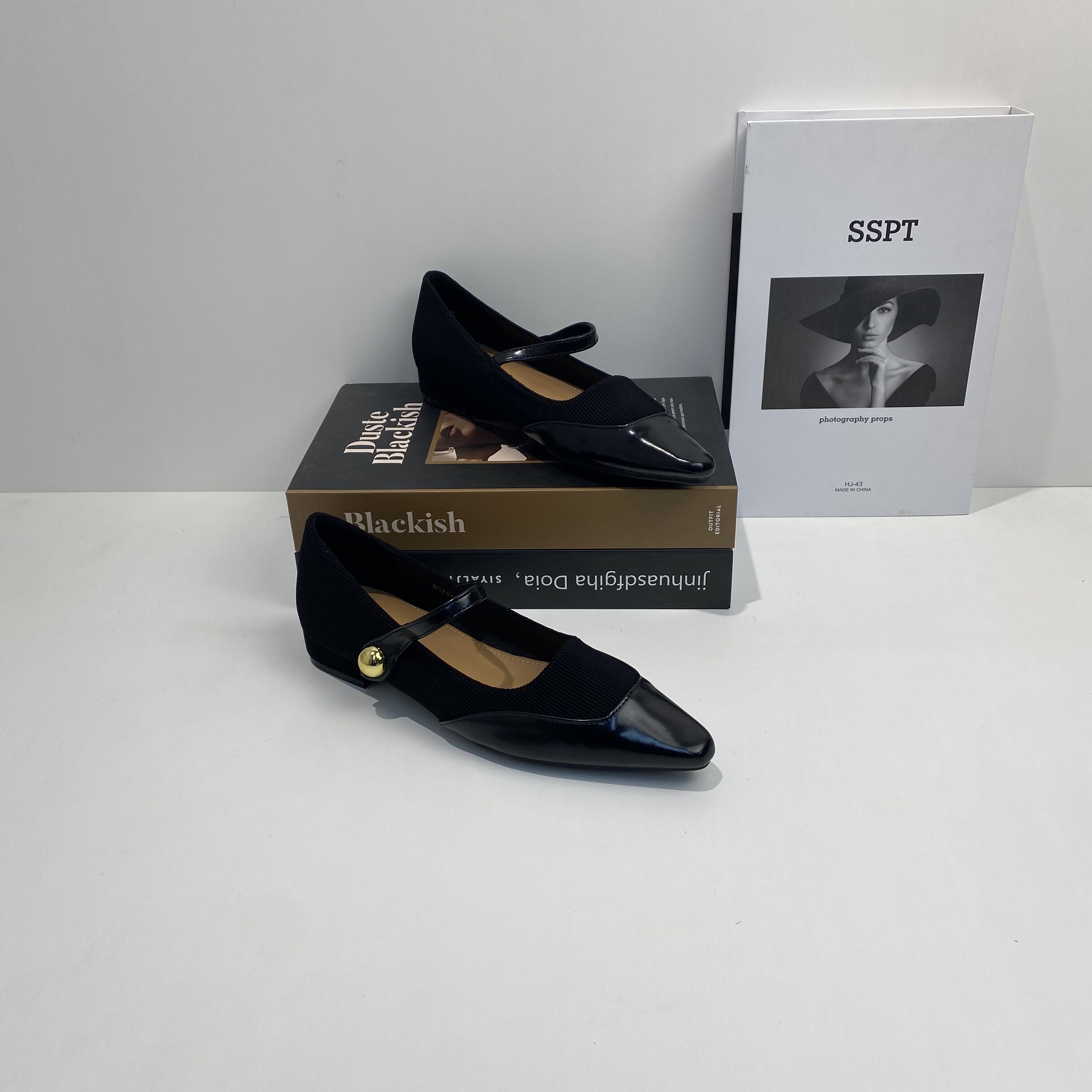 2026年新款法式单鞋女浅口低跟复古晚晚风一字带玛丽珍鞋平底鞋,女鞋,玛丽珍鞋,淘宝优惠券,粉丝福利购,淘宝优惠卷