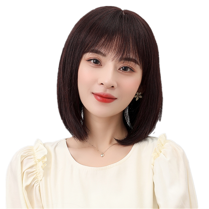 假发女长发中短发全真真人发丝