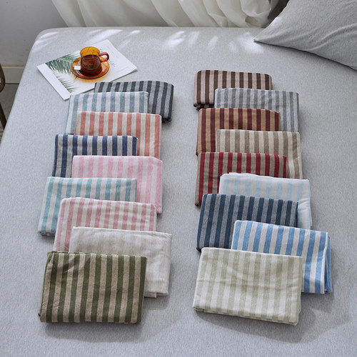 天竺棉针织全棉亲肤舒适纯色枕套