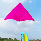 潍坊高档伞布碳素杆风筝 微风易飞 成人儿童初学者小轻体风筝