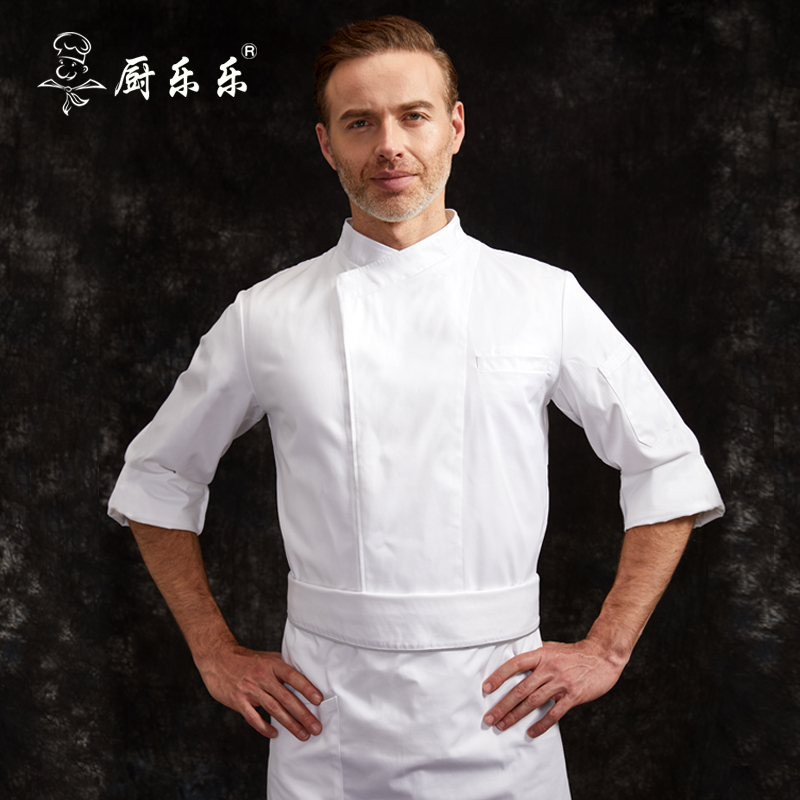 chulele冬季透气防水厨师服防污