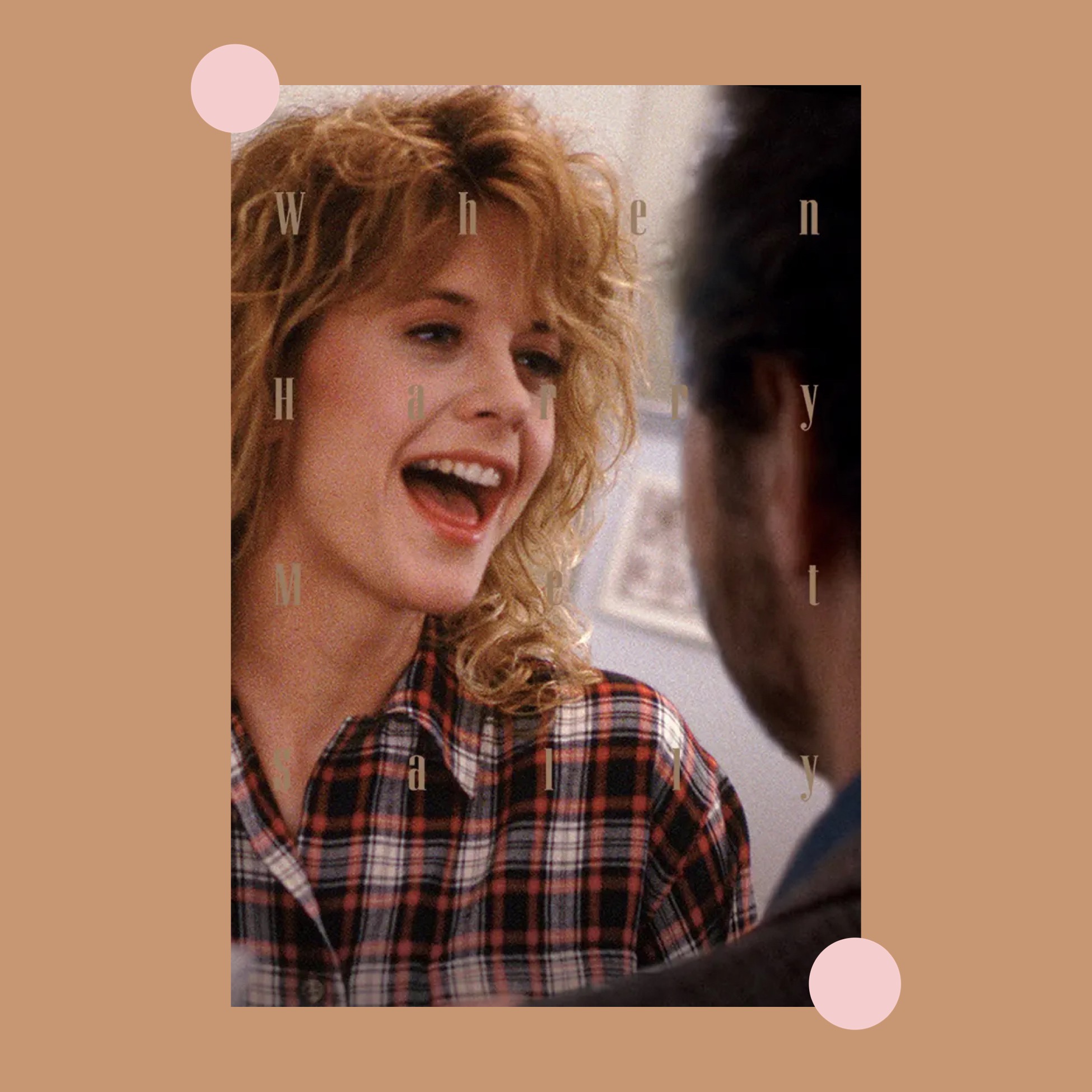 当哈利遇到莎莉电影海报装饰画学生公寓豆瓣高分爱情电影海报