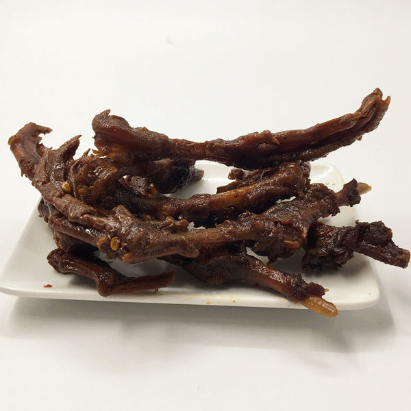湖南特产 正宗杨矮子酱鸭爪 安乡杨矮子卤辣店鸭脚 特辣148g/包