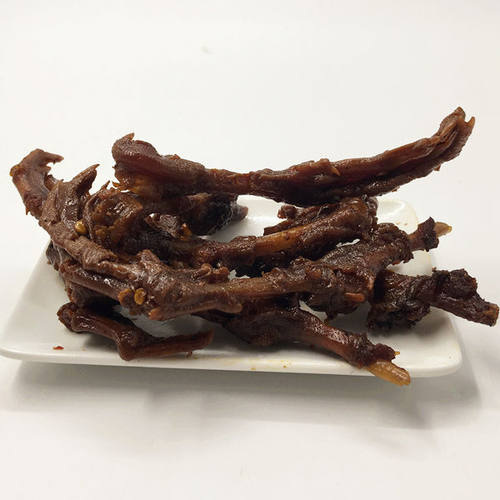 湖南特产 正宗杨矮子酱鸭爪 安乡杨矮子卤辣店鸭脚 特辣148g/包