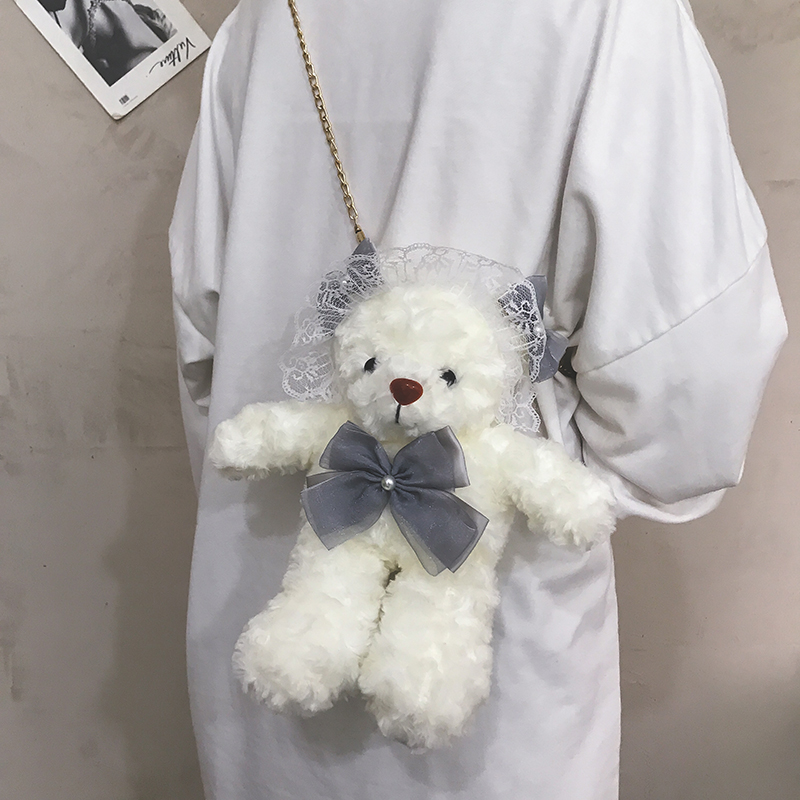 洛丽塔日系蕾丝少女风百搭小挎包