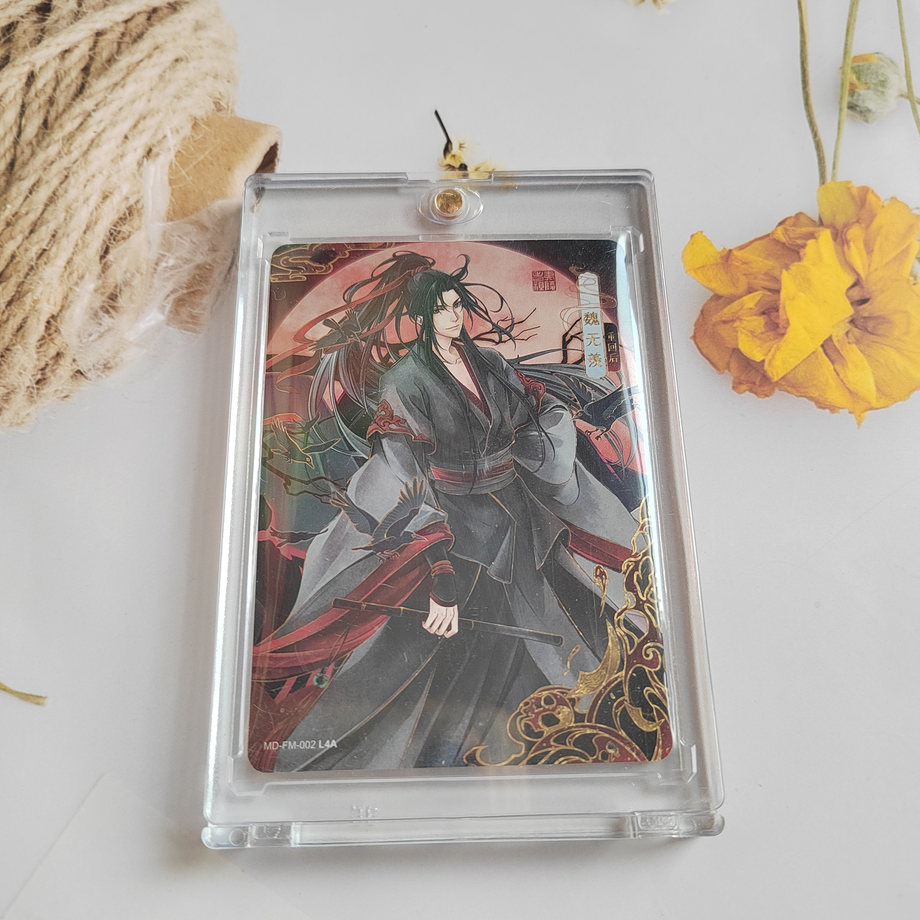 魔道二弹三弹名场签名忘羡收藏卡