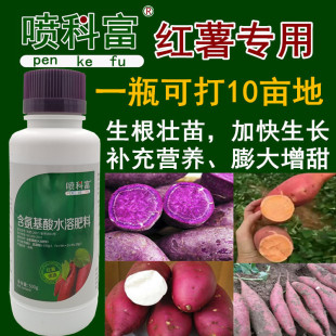 喷科富红芋甘薯白薯紫薯地瓜番薯红薯专用叶面肥料膨大素生根剂