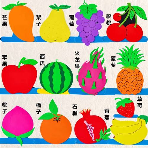 水果蔬菜表演头饰道具成人蔬菜蹲萝卜蹲游戏角色装扮面具佩戴头套