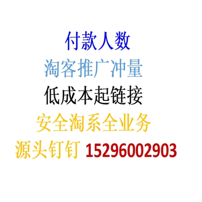 淘宝s店铺代运营天猫网店代营运上钻人工付款人数推广团队淘客