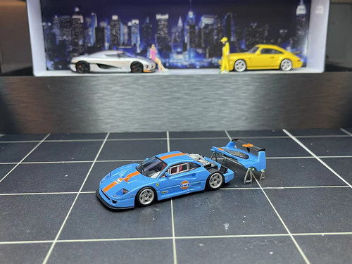 Stance Hunters SH 1:64 跑车F40 LM 合金汽车模型收藏
