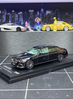 【李先生】AR 1：64奔驰迈巴赫S850黑色限量版合金汽车模型