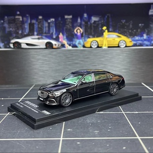 【李先生】AR 1：64奔驰迈巴赫S850黑色限量版合金汽车模型