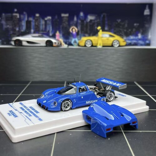 【李先生】INNO 1:64日产尼桑R89C NISSAN蓝色可开盖合金汽车模型