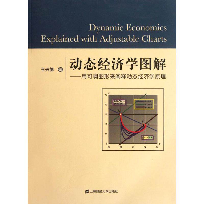 【正版包邮】 动态经济学图解:用可调图形阐释动态经济学原理(附光盘)/王兴德 王兴德 著 上海财经大学出版社