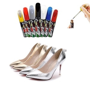 55皮鞋补漆膏汽车补漆笔油漆修复笔咖啡色棕色灰色金色银色酒红色