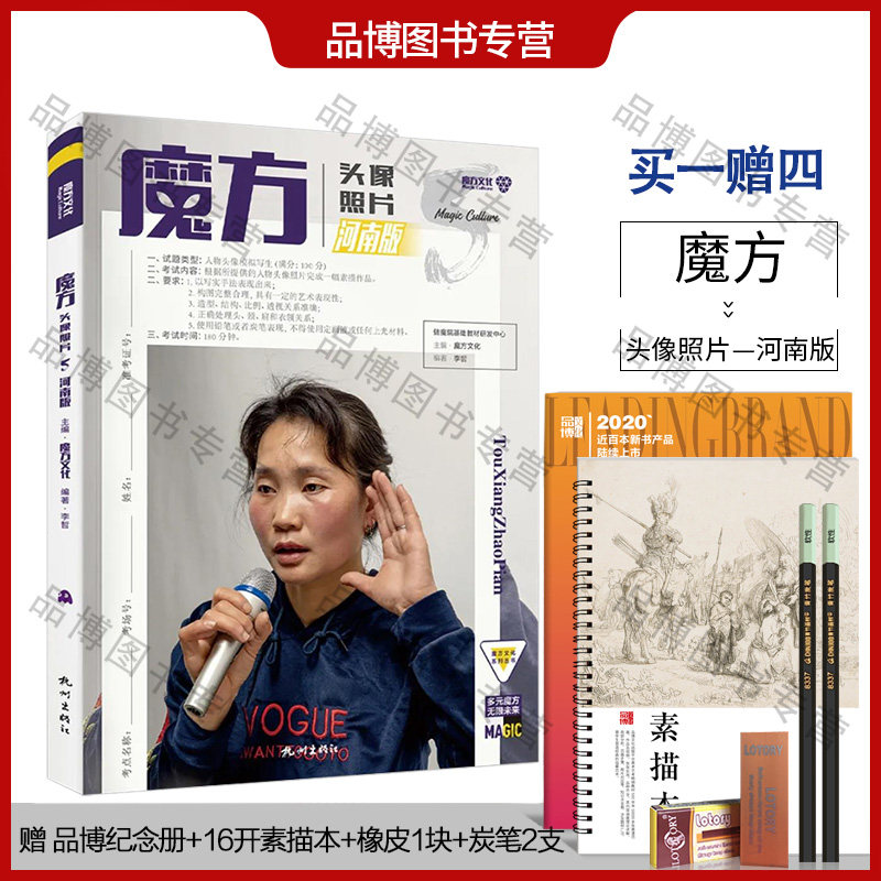 魔方头像照片5河南版2021魔方文化李哲基础知识雕塑人头剖解照片对画