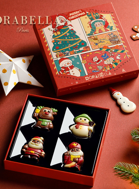 比利时进口巧克力礼盒送女生男孩儿童糖果零食新春马年货过节礼物