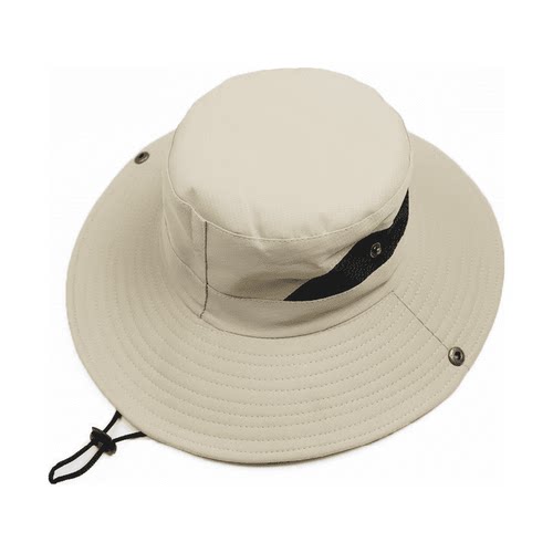 户外防晒大沿渔夫帽