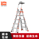 雷都捷特美国小巨人铝合金加厚人字梯多功能折叠伸缩工程梯别墅用