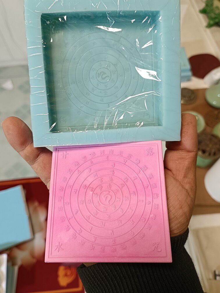 寂亮手工坊0012  地藏菩萨灭定业真言玛尼石模具