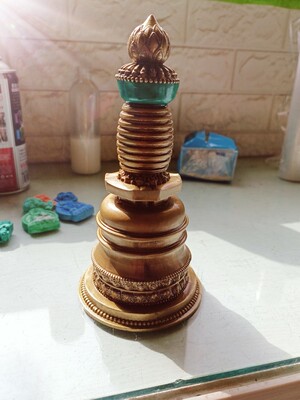 造塔功德藏模具编号237   噶当塔模具    海涛法师大力推广造此塔