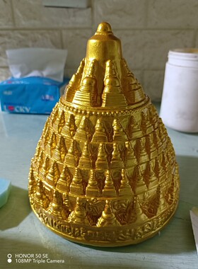 寂亮手工坊0011----   108万佛塔 模具15厘米高  宽15.5厘米