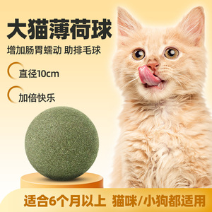 猫玩具猫薄荷球大自嗨解闷神器耐咬逗猫棒磨牙洁齿化毛球猫咪用品