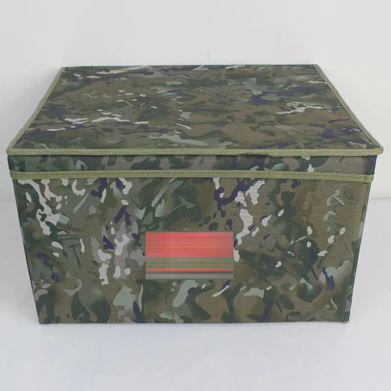 定制折叠收纳箱收纳盒内务整理箱物资箱个人物品储物箱防水牛津布