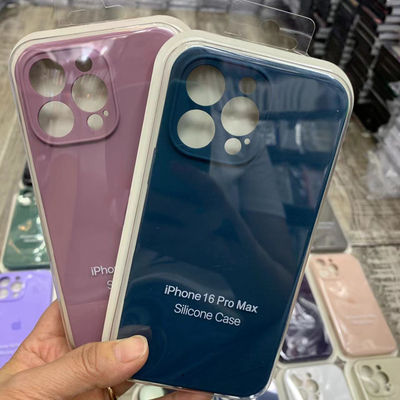 适用于苹果17promax 16 14PRO 13 iPhone15 11防摔全包精孔不占指纹肤感简约纯色糖果亲肤液态硅胶手机壳批发