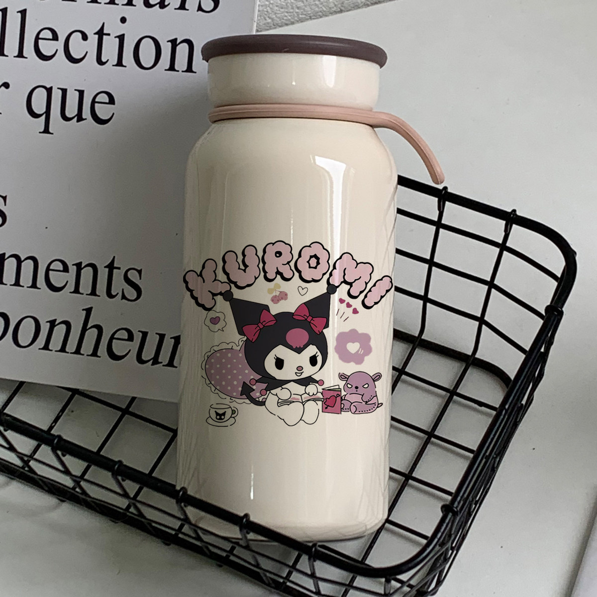 超可爱美少女战士周边保温杯304不锈钢高颜值日式便携学生水杯潮