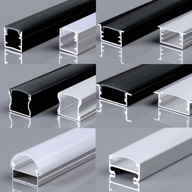 天花墙面橱柜铝槽线条灯