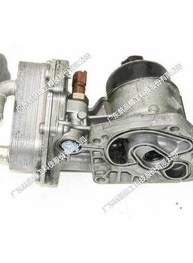 适用路虎标致福特机油滤清器座总成带油冷 C2Z15952 1103P4 全新