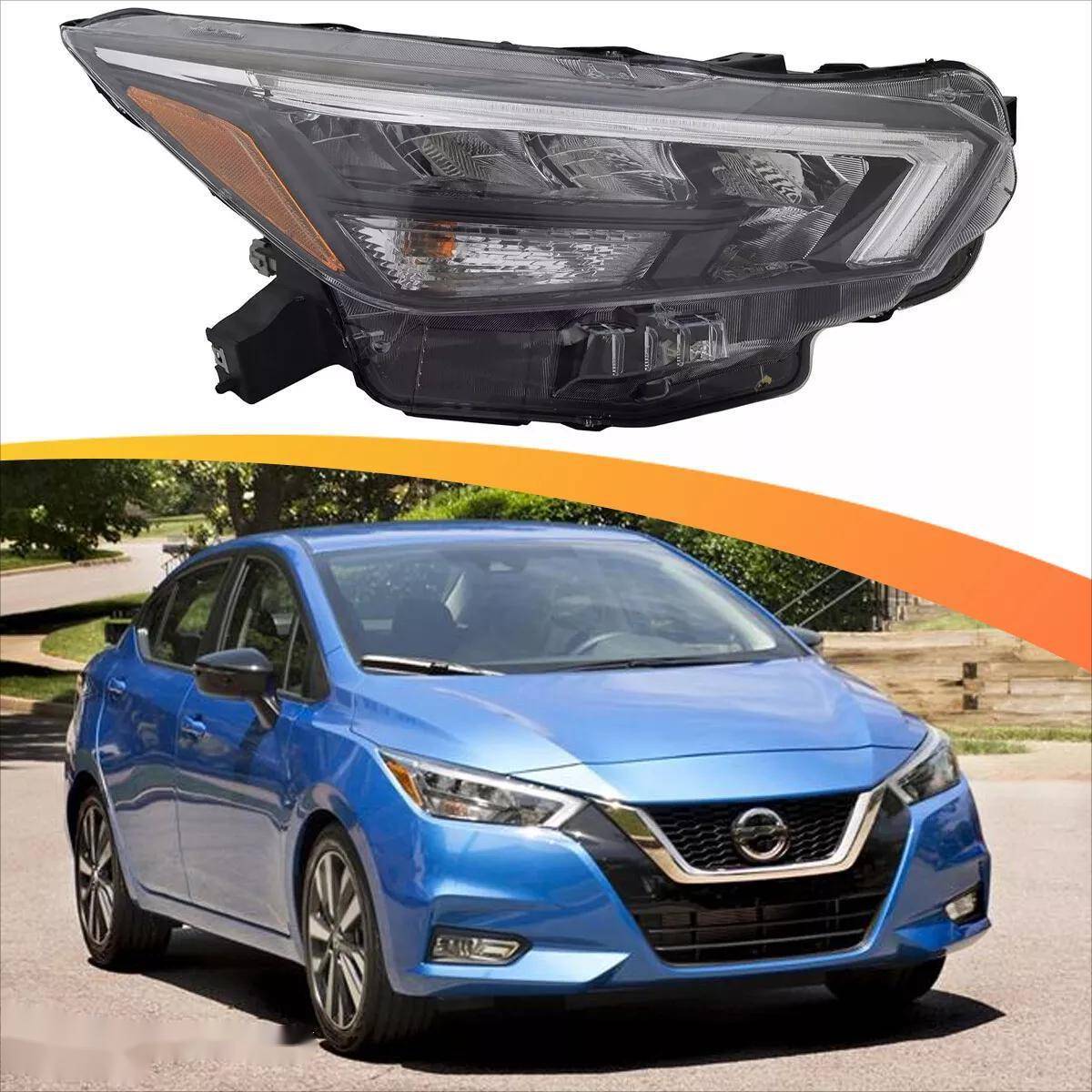 适用于2020-2024款日产Versa照明LED车大灯260105EE2ANI2503274