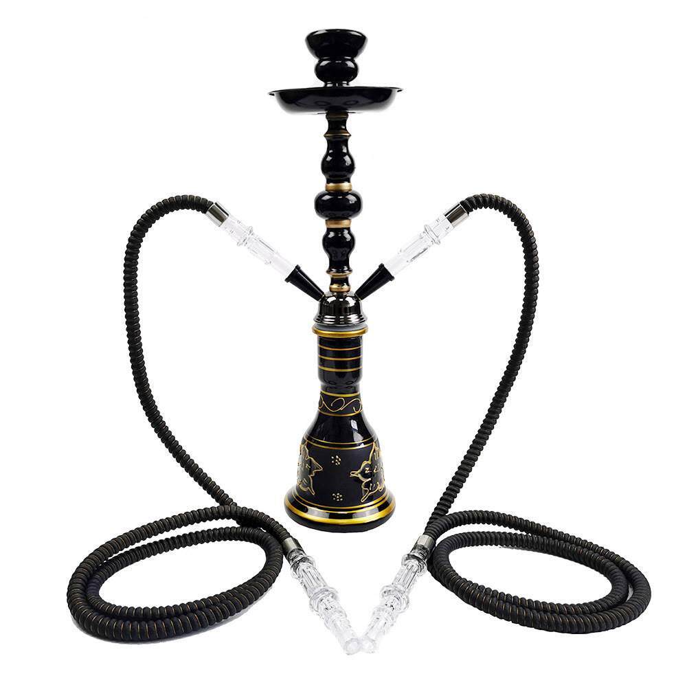 双人水烟壶 酒吧阿拉伯水烟全套 水烟配件 跨境烟斗烟具烟