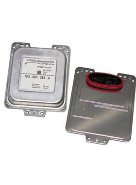 适用于卡宴2011-2013车前照灯控制模块安定器7P5907381A 5DC00906