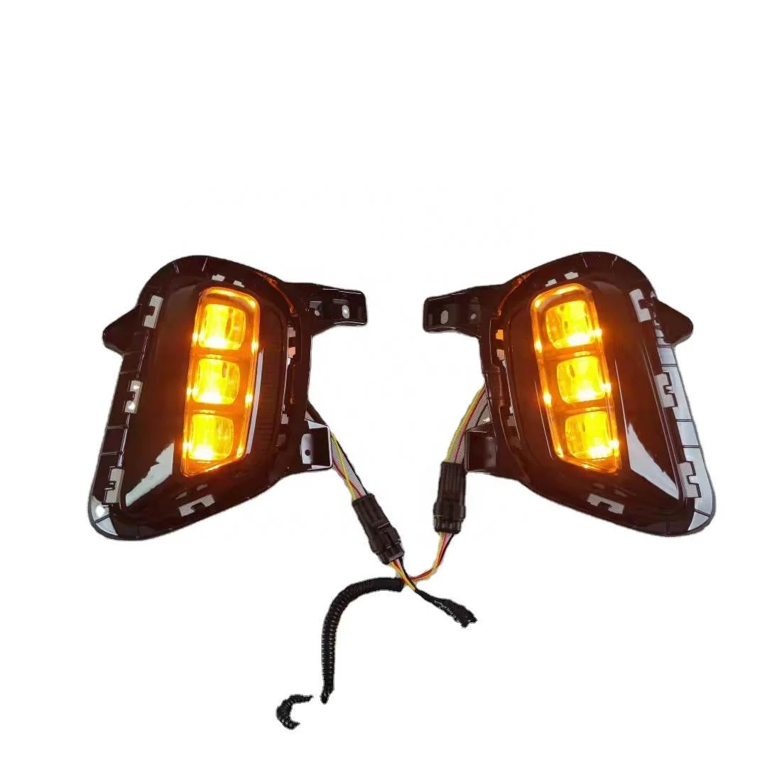 适用于起亚 Sonet 2020-2021款日行灯日间行车灯改装雾灯转向灯