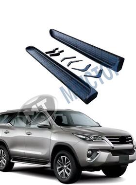 适用于2012年款fortuner奔跑者黑色脚踏板迎宾踏板侧踏板加装踏板