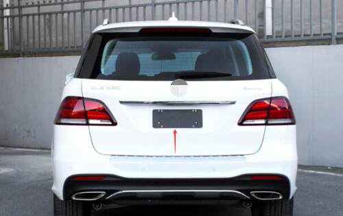 适配奔驰GLE350后牌照板GLS450 320d ML300 GL63后车牌托架 AMG